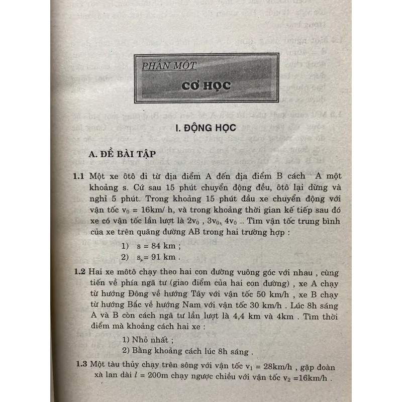 Các bài toán Vật Lí chọn lọc THPT - Cơ học - Nhiệt học (Vũ Thanh Khiết) 679609