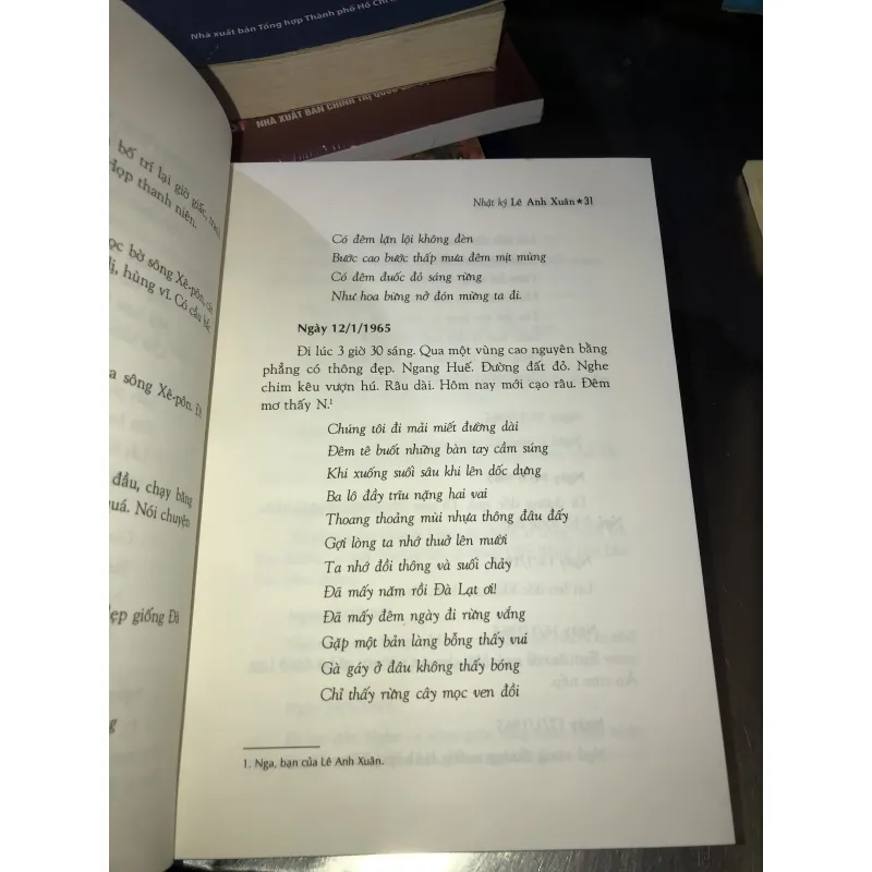 Nhật ký Lê Anh Xuân  999358