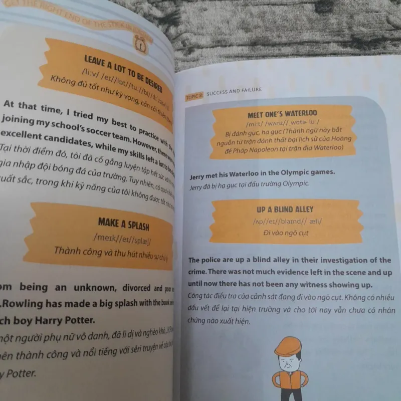 GET THE RIGHT END OF THE STICK IN IDIOMS.500 IDIOMS. Tg Lê Hoàng Hải Anh 746630