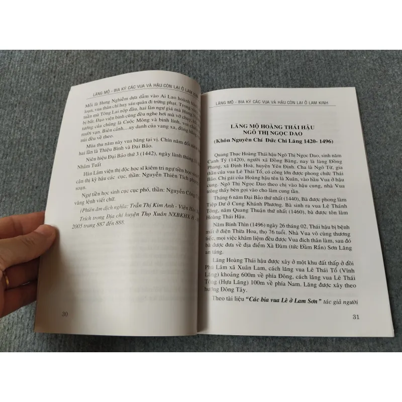 LĂNG MỘ - BIA KÝ CÁC VUA VÀ HẬU CÒN LẠI Ở LAM KINH 717923