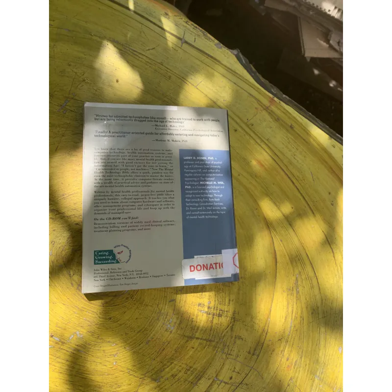 THE MENTAL HEALTH TECHNOLOGY BIBLE  761465