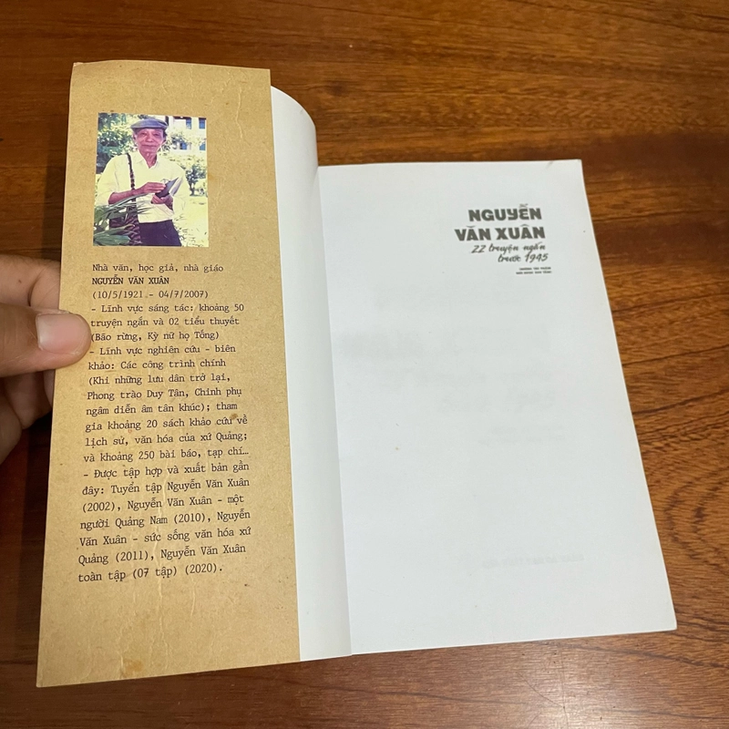 II Tựa sách: Nguyễn Văn Xuân _ 22 Truyện Ngắn Trước 1945 - Vũ Đình Anh - 2022 496161