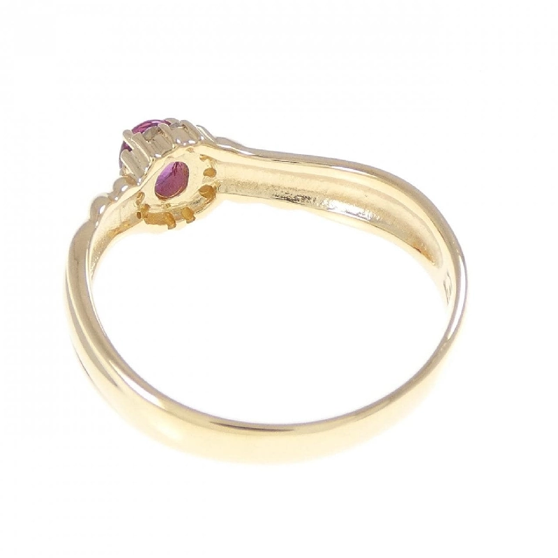 Nhẫn Ruby K18YG 0.22CT - Hàng hiệu Chính hãng 855694