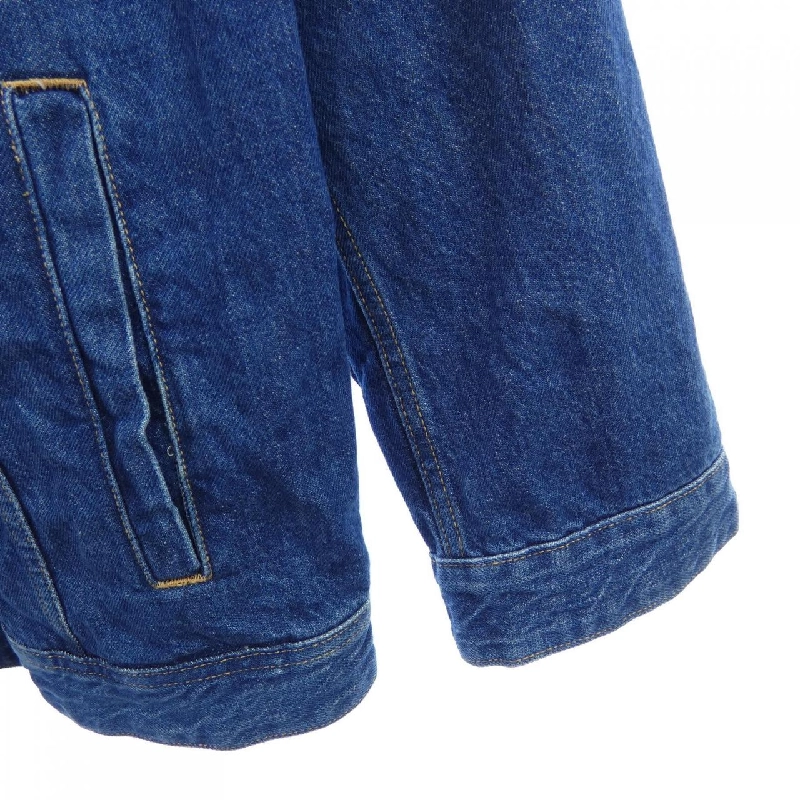 Áo khoác denim Peppeur Dark Blue Trash của ACNE STUDIOS 631843