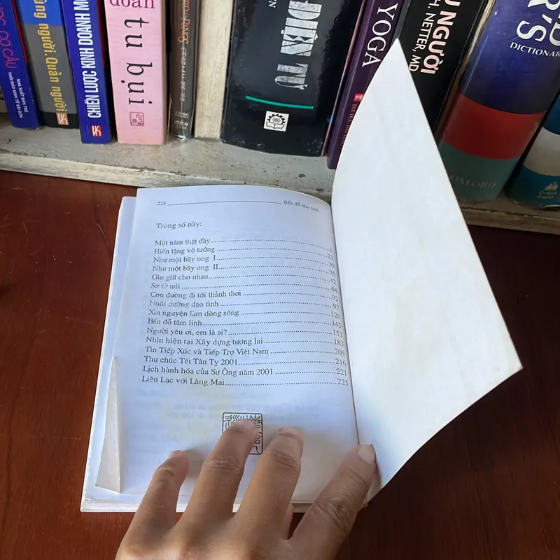 II Tựa sách: Bến Đỗ Tâm Linh - Nhất Hạnh - Lá Bối 558684