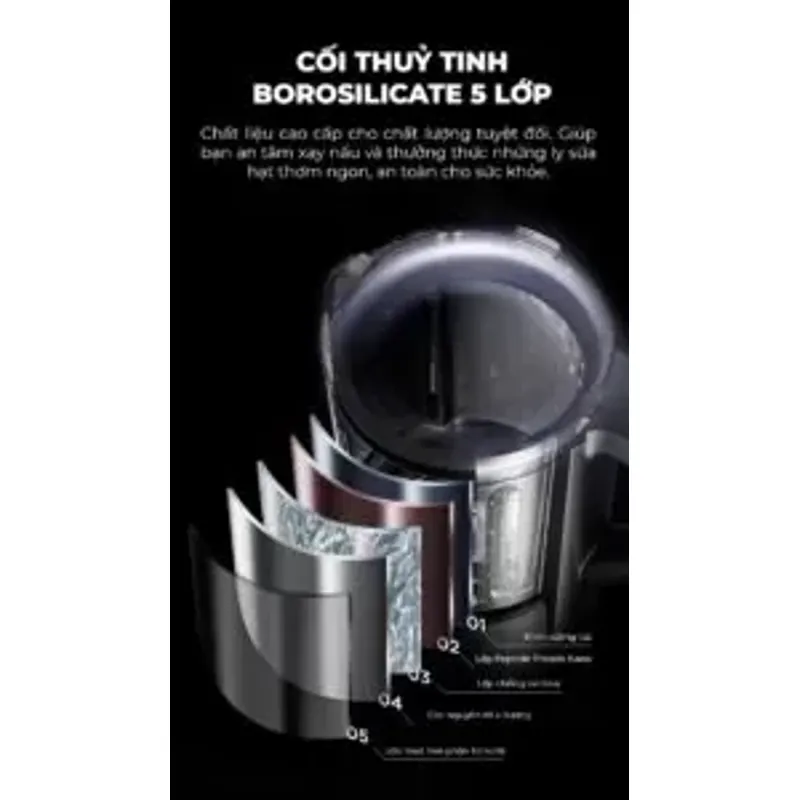 💎 Máy làm sữa hạt UNIE V9S PRO – Vệ sinh khử khuẩn tự động, an tâm sử dụng 783459