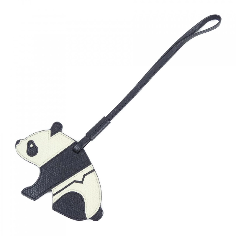 VALEXTRA Panda Charm SGNL01028L99OS99WW KEY HOLDER - Hàng hiệu Chính hãng 831039