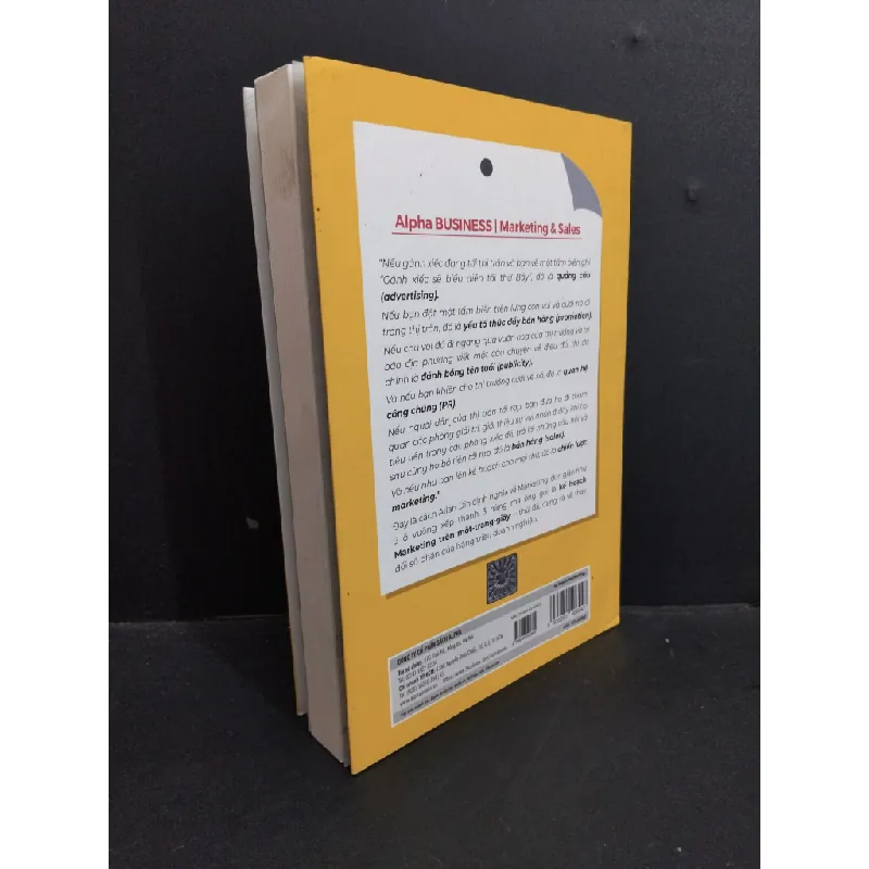 [Phiên Chợ Sách Cũ] Kế hoạch marketing trên một trang giấy2019 2303 429852