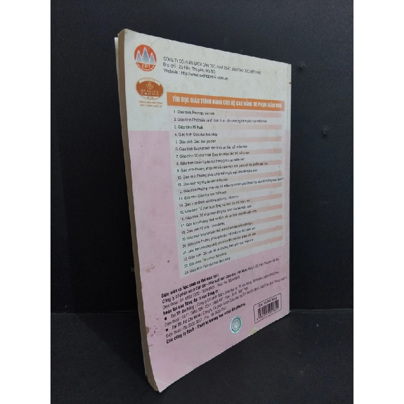 [Phiên Chợ Sách Cũ] Giáo Trình Phương Pháp Cho Trẻ Mầm Non Làm Quen Với Toán - Đỗ Thị Minh Liên - 0712 334760