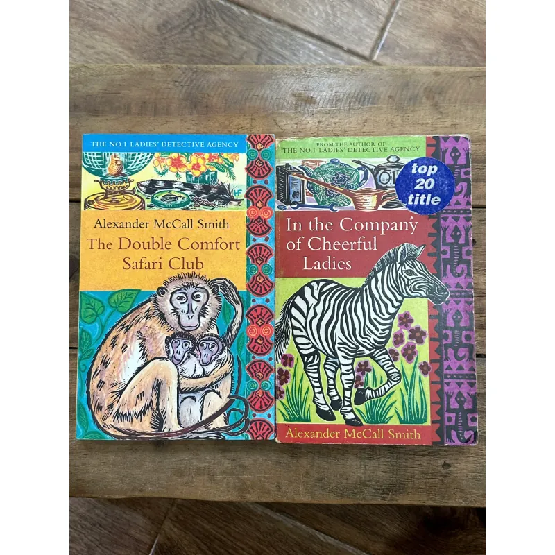 Combo Alexander McCall Smith - Double Comfort Safari Club/Company of Cheerful Ladies 736207
