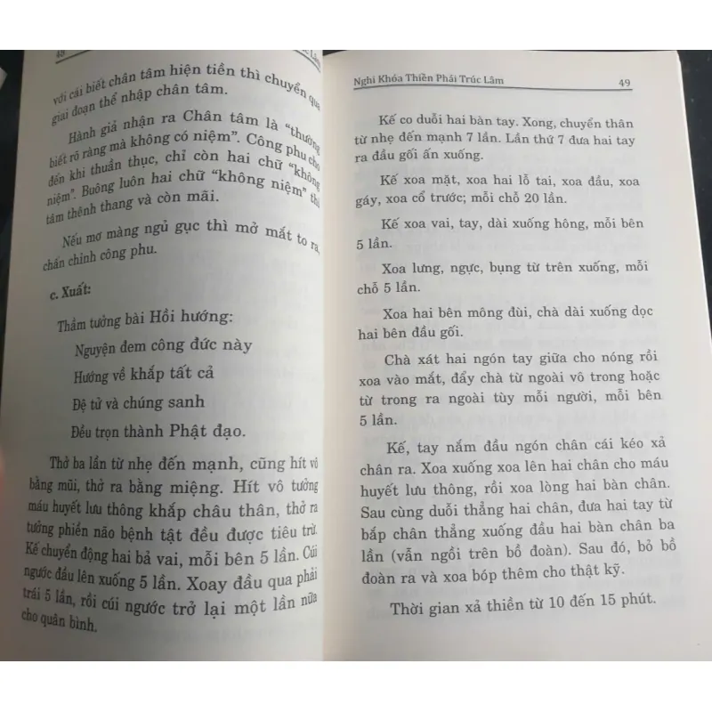 Nghi Khóa Thiền Phái Trúc Lâm - Thiền Tông Việt Nam mới 90% 695759