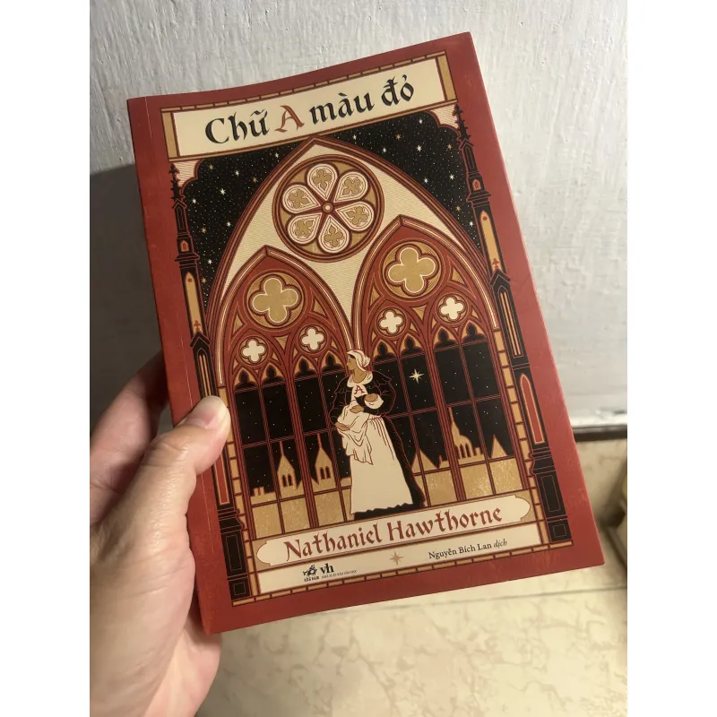 Chữ A màu đỏ - Nathaniel Hawthorne (như mới) 996430