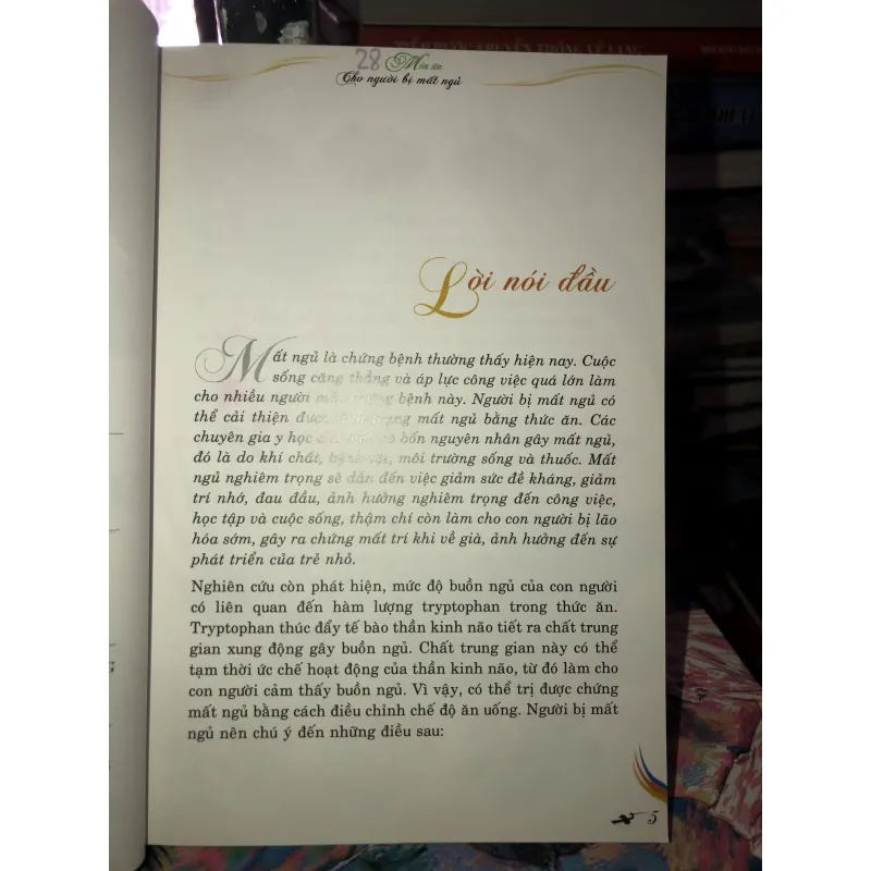 28 món ăn cho người bệnh mất ngủ - Thiên Kim  958374