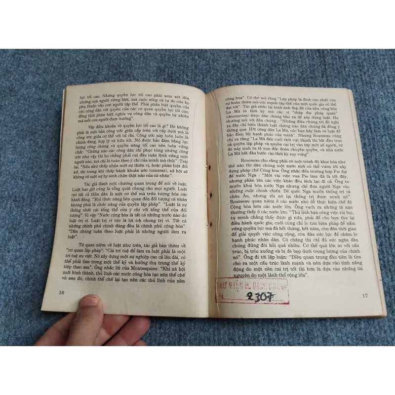 BÀN VỀ KHẾ ƯỚC XÃ HỘI 701908