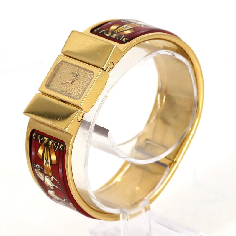 Hermès Roca Enamel GP LO1.201 GP Quartz - Hàng hiệu Authentic 881600