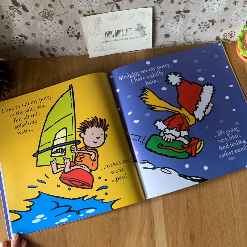 Sách tranh tiếng anh The Potty Book, Used, Picture Book For Kids 446671
