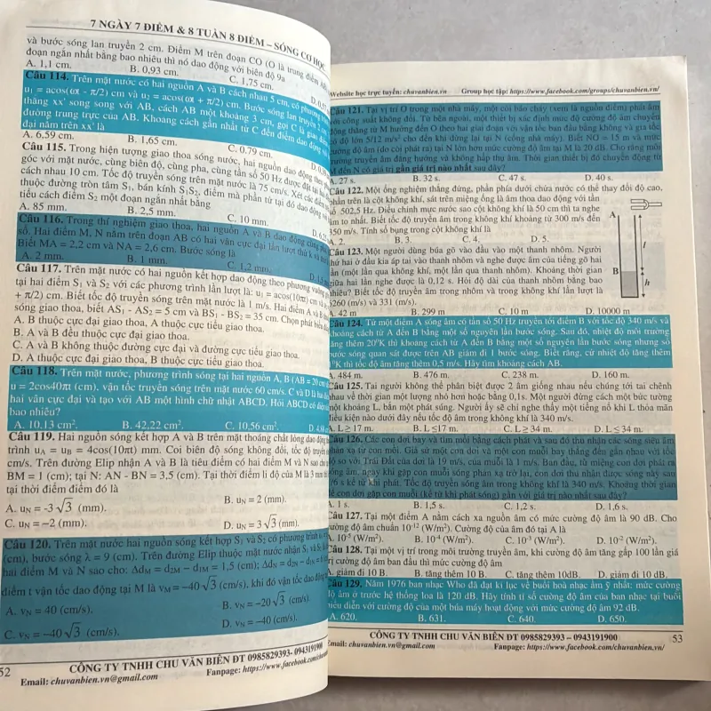 Luyện thi THPT quốc gia năm 2019 Môn Vật Lý - Chu Văn Biên 778983