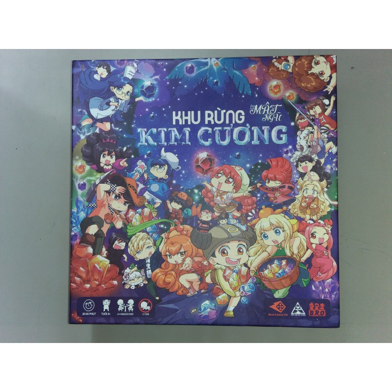 Boardgame Lớp Học Mật Ngữ - Khu Rừng Kim Cương 9387