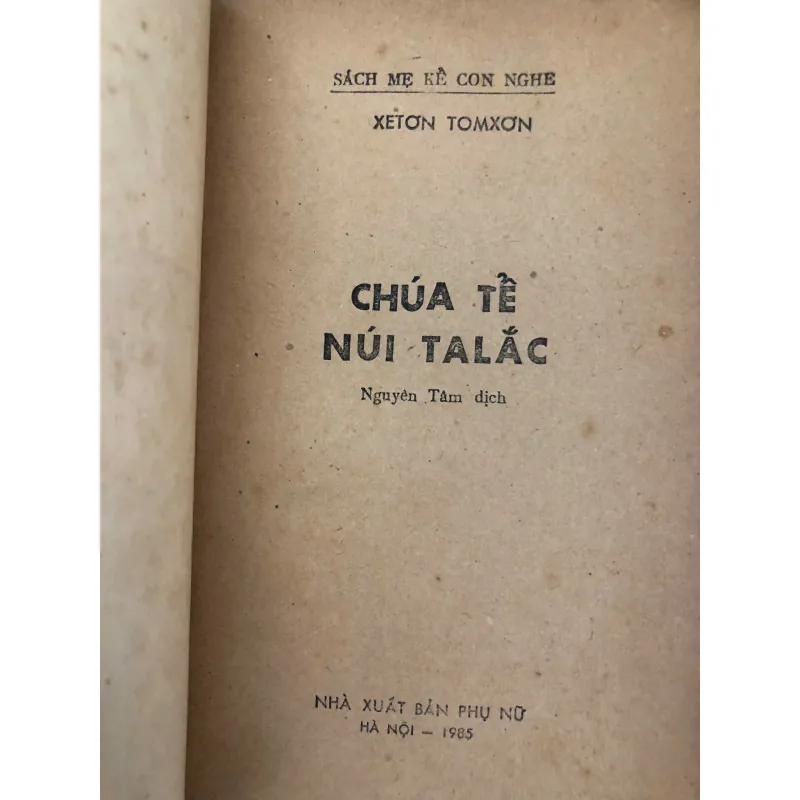 Chúa tể núi Ta Lắc – Ernest Thompson Seton 739779