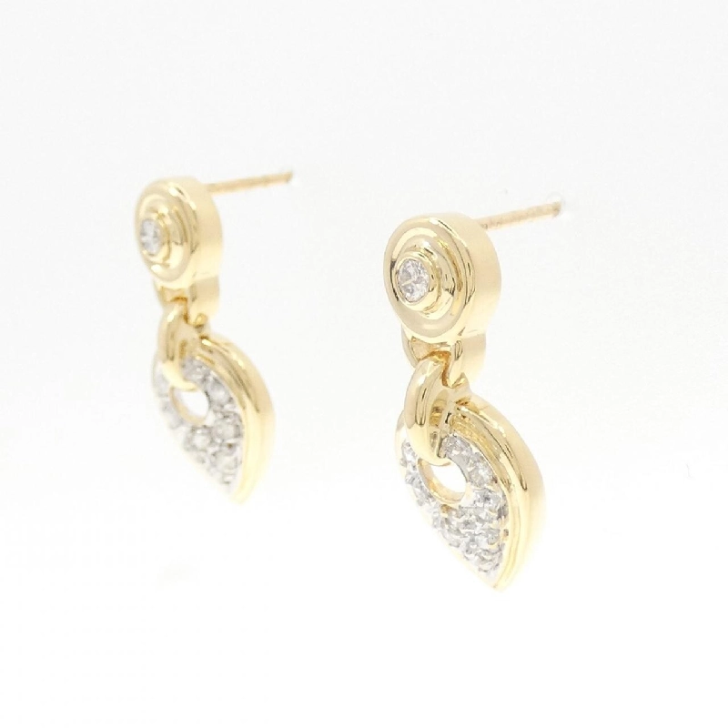 K18YG/K18WG Bông tai kim cương 0.22CT - Hàng hiệu Chính hãng 870350