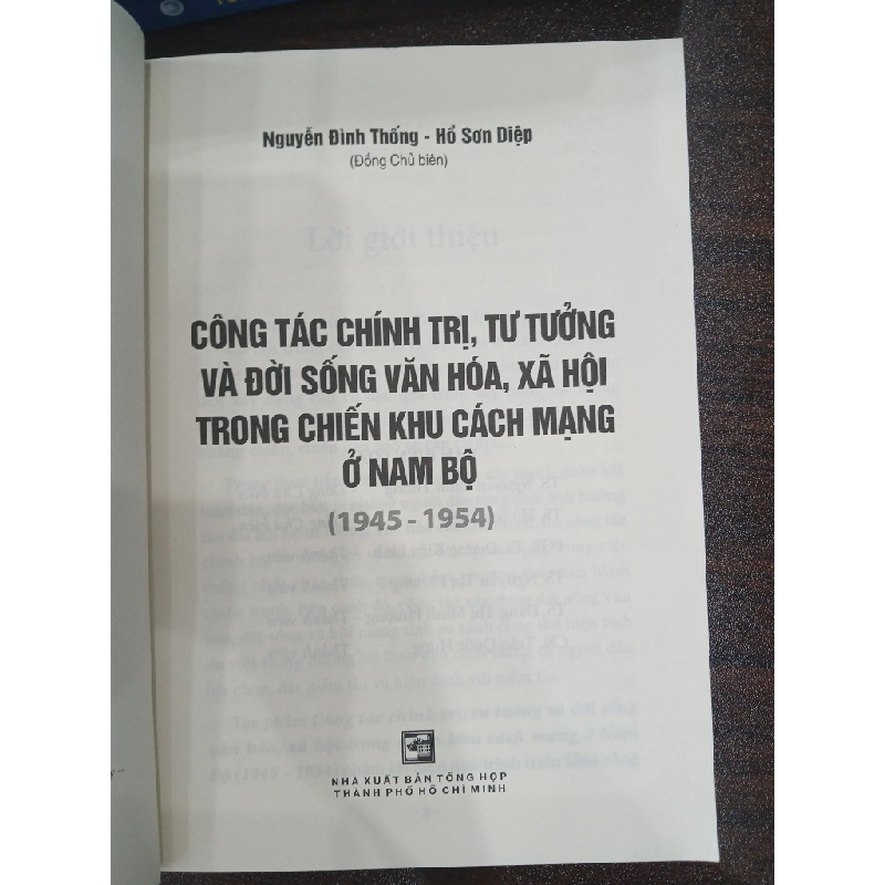 Công tác chính trị, tư tưởng và đời sống văn hóa, xã hội trong chiến khu cách mạng ở Nam Bộ (1945 – 1954) 549596
