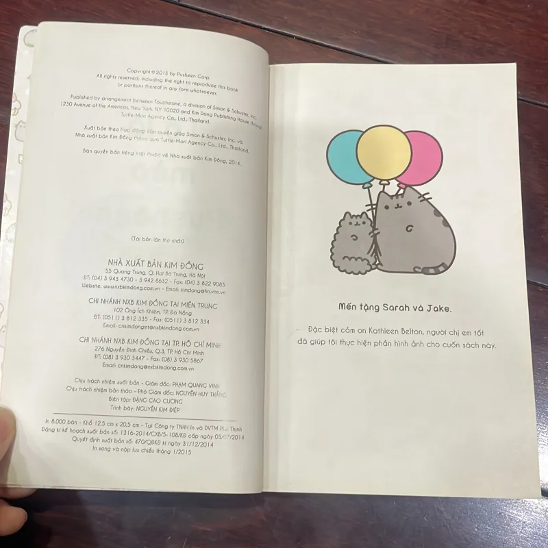 Tớ là mèo Pusheen - claire belton - kim đồng 2015 1027151