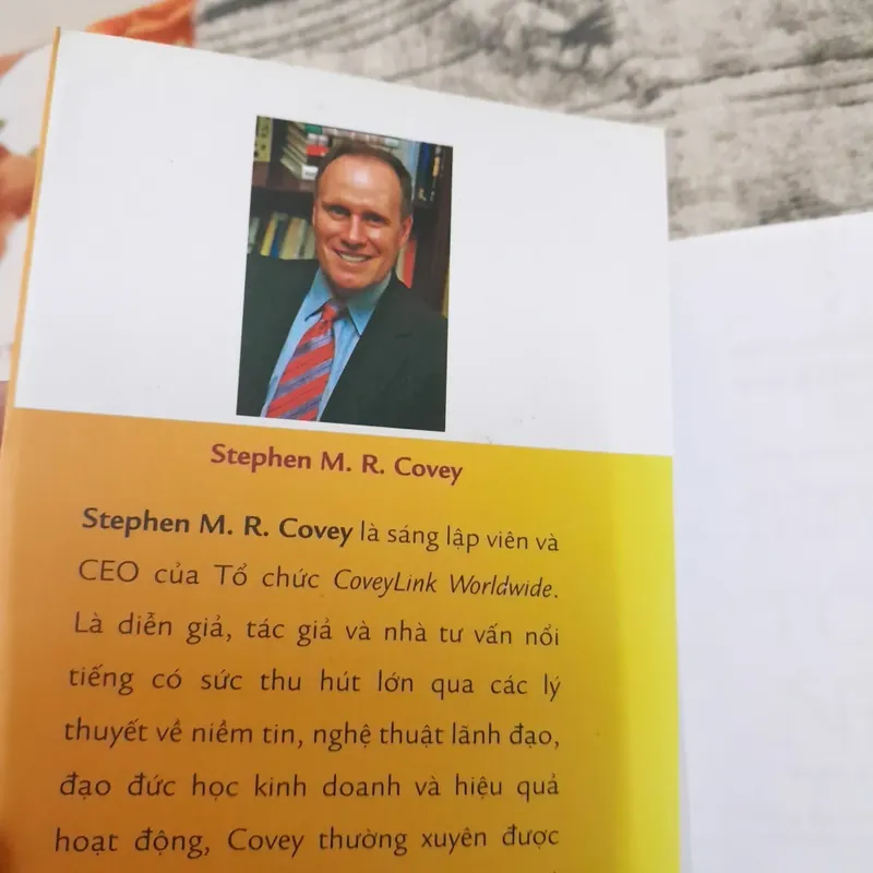 Tốc Độ của Niềm Tin-The speed of Trust. T giả Stephen M.R. Covey... 730596