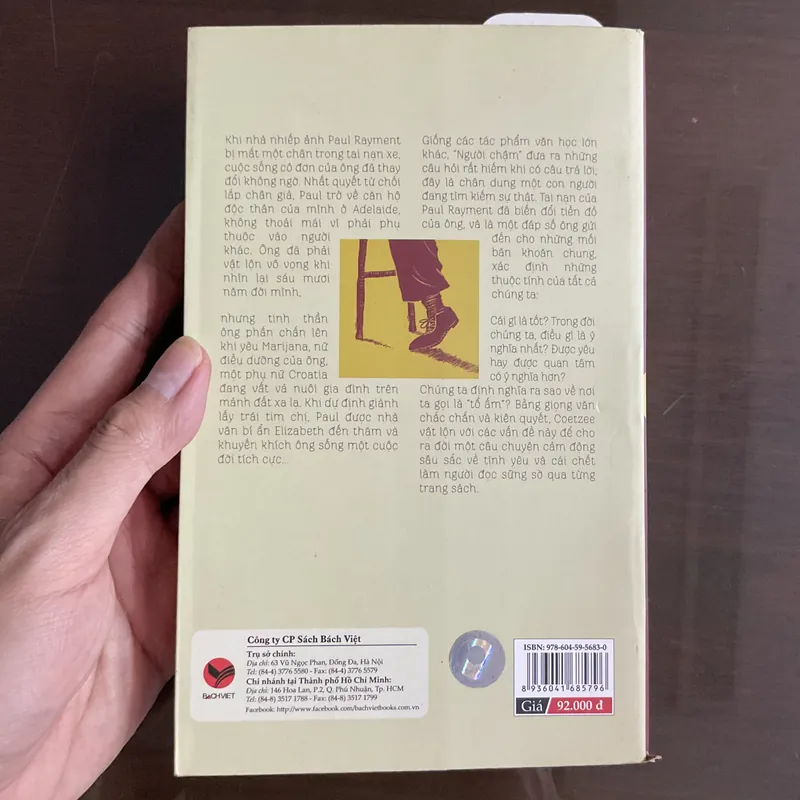 [NOBEL 2003] Người chậm - J. M. Coetzee 719129