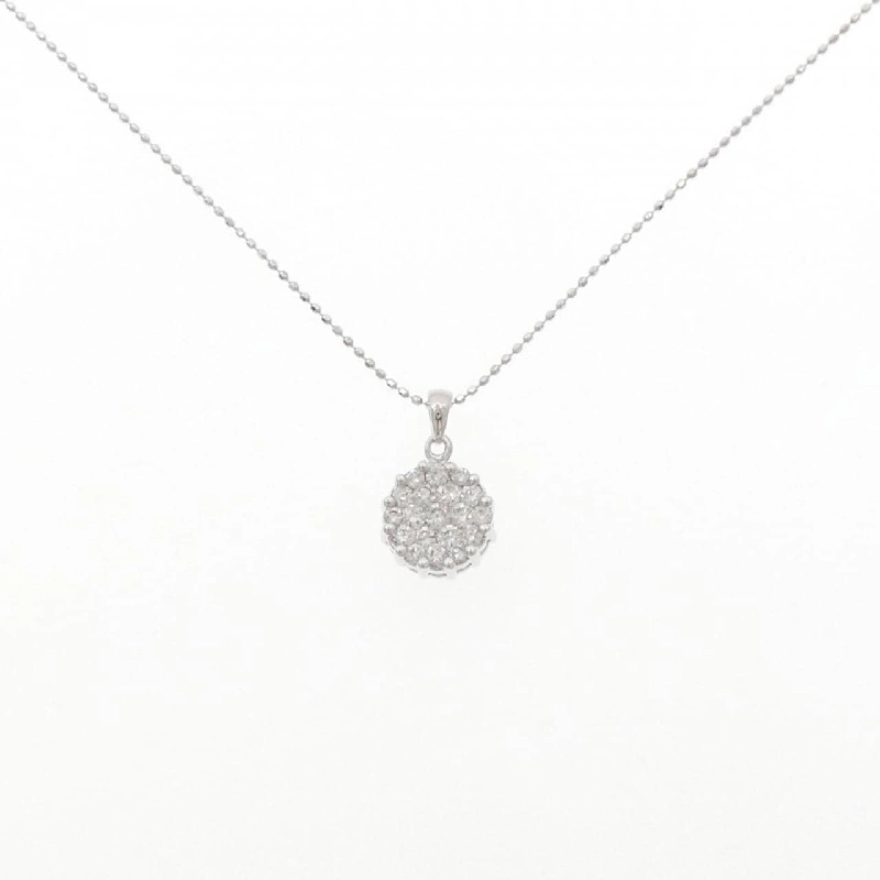 Dây chuyền kim cương K18WG 0.50CT - Hàng hiệu Chính hãng 859410