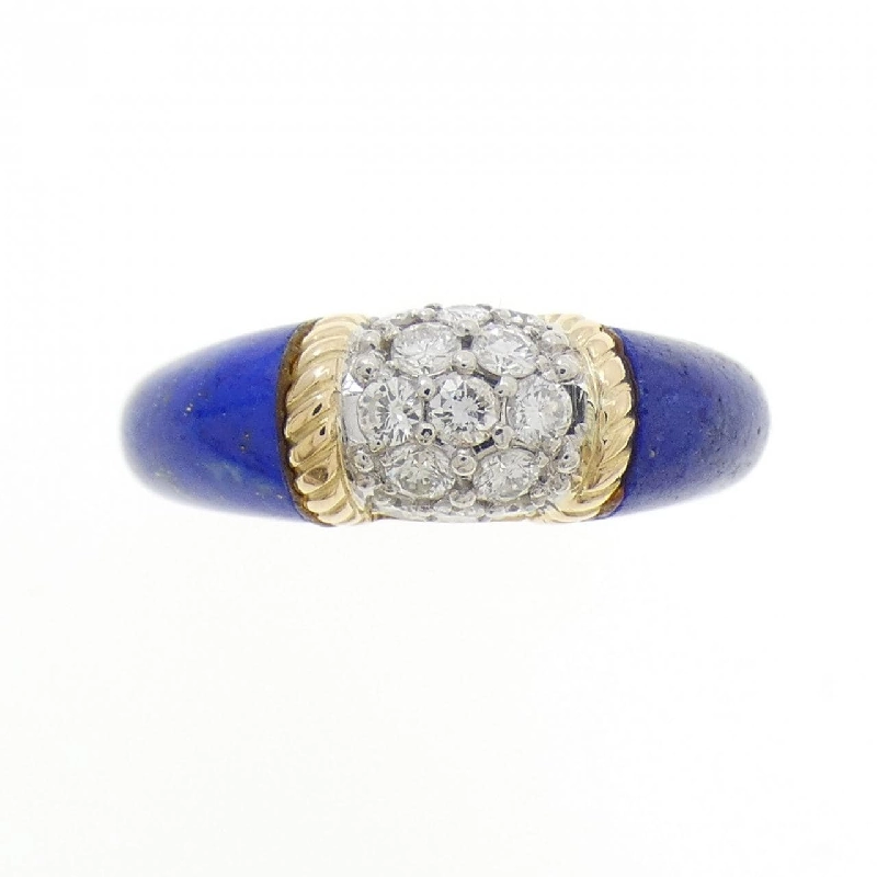 Nhẫn Lapis Lazuli 750YG/PLAT - Hàng hiệu Authentic 854779