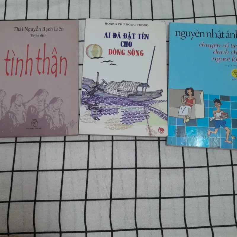 3 quyển 3 nhà văn Việt - Thái Nguyễn Bạch Liên, Hoàng Phủ Ngọc Tường và Nguyễn Nhật Ánh. 573642