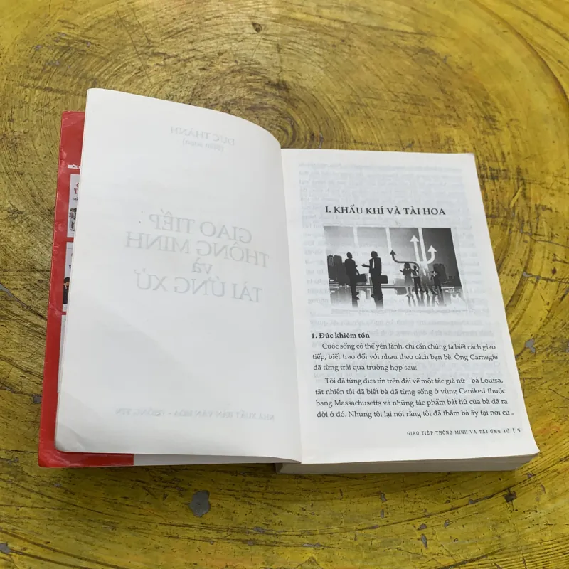 GIAO TIẾP THÔNG MINH VÀ TÀI ỨNG XỬ- ĐỨC THÀNH biên soạn 753209