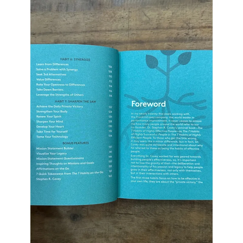 The 7 Habits on the Go - Inspired by Stephen R. Covey 734654