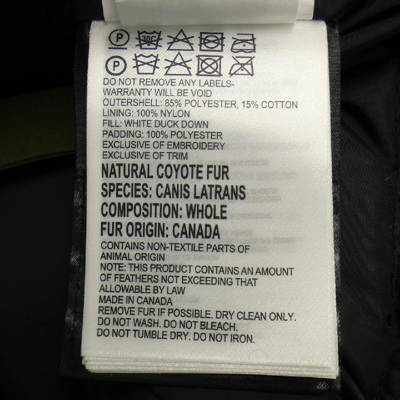 【Mã giảm giá】Áo khoác lông Canada Goose CANADA GOOSE 639501