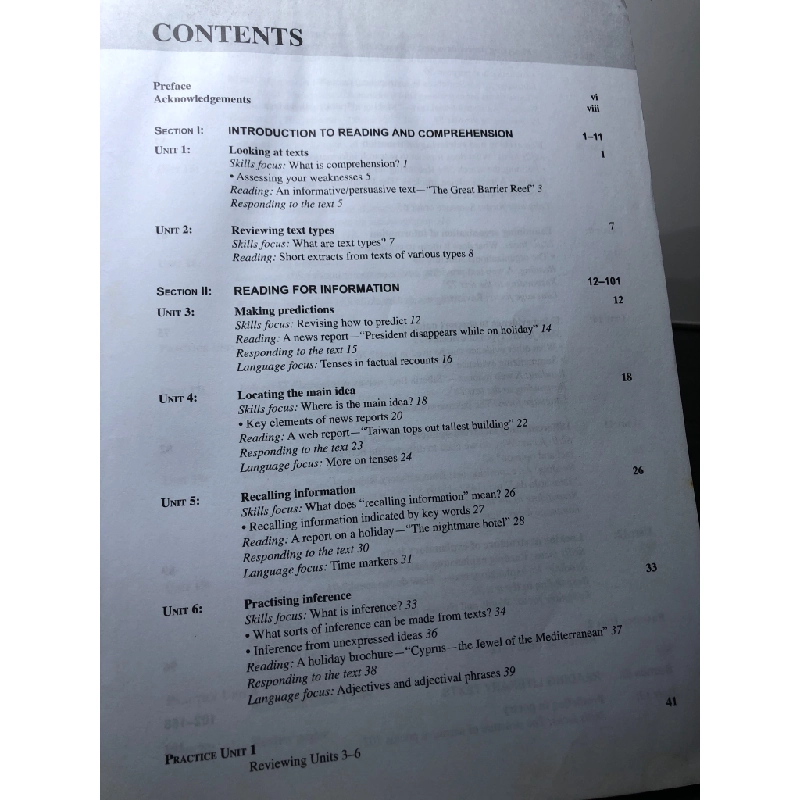 Focus on Comprehension 2 mới 80% cong ẩm bẩn nhẹ note viết xanh Mike Gould HPB3107 HỌC NGOẠI NGỮ 450748