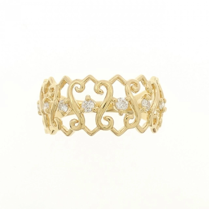 Nhẫn kim cương K18YG 0.20CT 669826