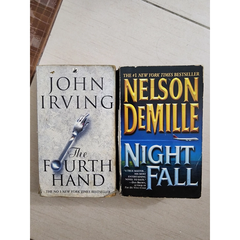 Sách combo 2 quyển Night fall và the Fourth hand  542960