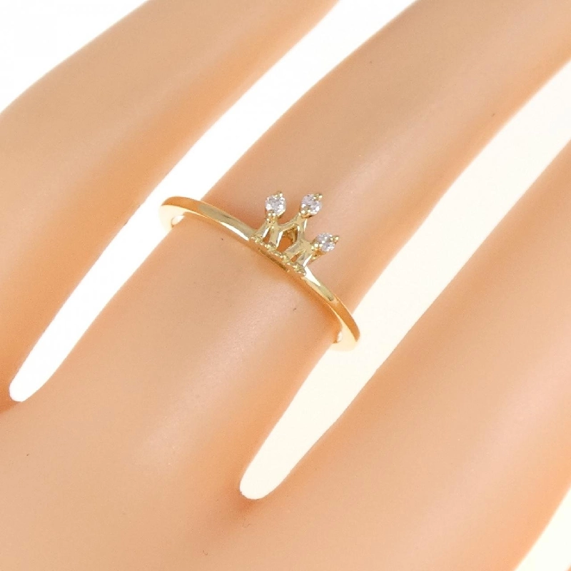 Nhẫn kim cương K18YG 671200