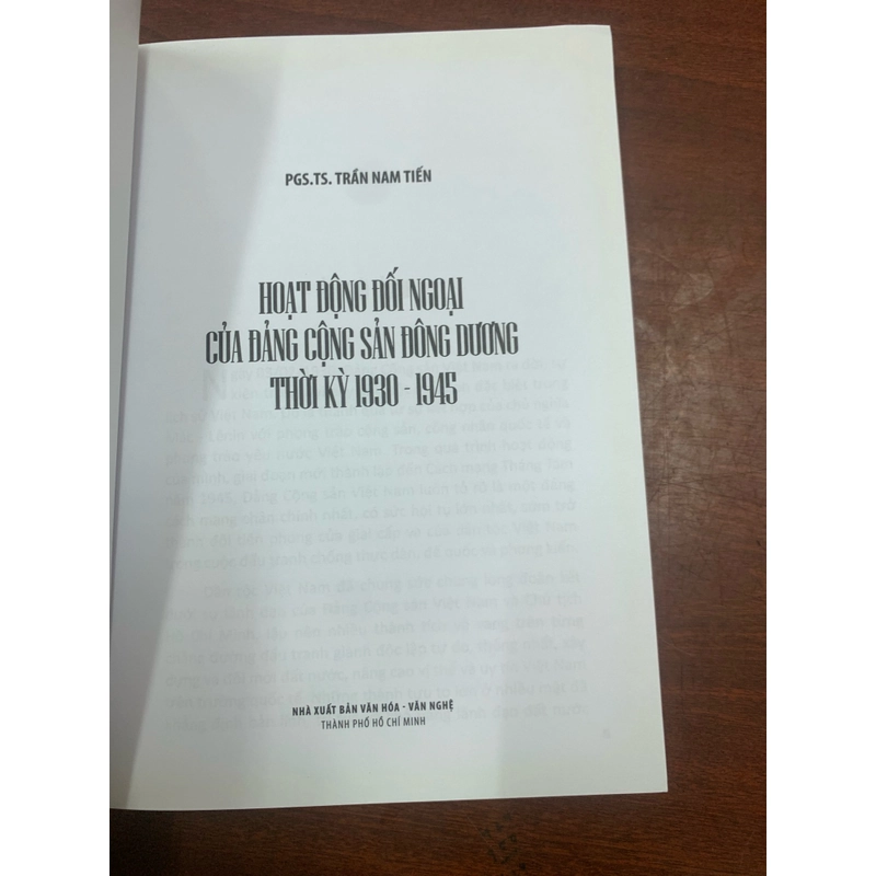 Hoạt động đối ngoại của Đảng Cộng sản Đông Dương thời kỳ 1930 - 1945 300356