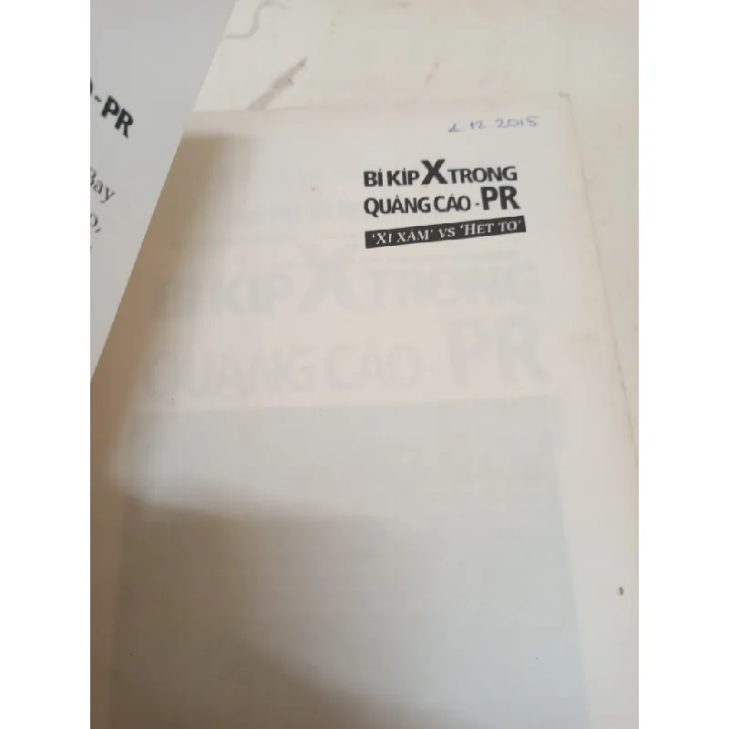 [Phiên Chợ Sách Cũ] Xì Xầm Vs Hét To - Bí Kíp X Trong Quảng Cáo - PR (2012) - Russell Lawson S2610 697102