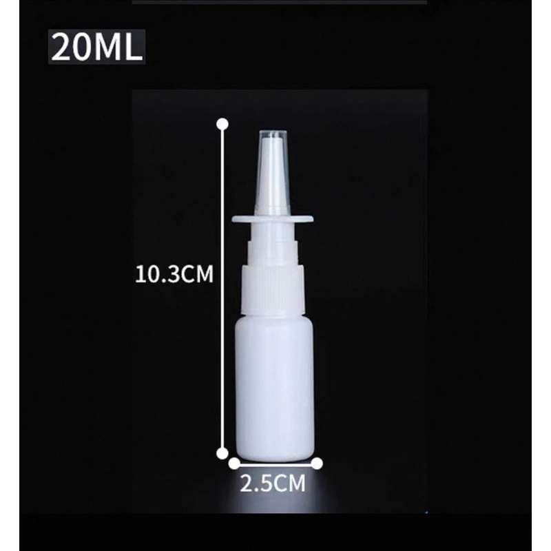 XỊT MŨI THẲNG nhựa 20ml thân trắng sữa - Mới 100% 461329