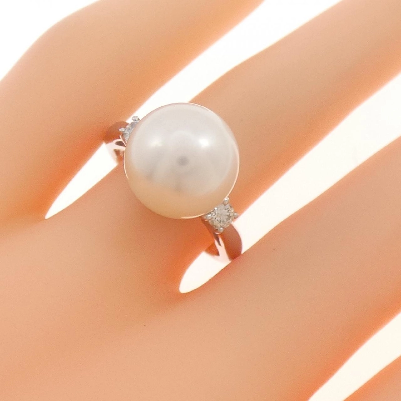 Nhẫn ngọc trai trắng PT900 11.4mm - Hàng hiệu Authentic 850241