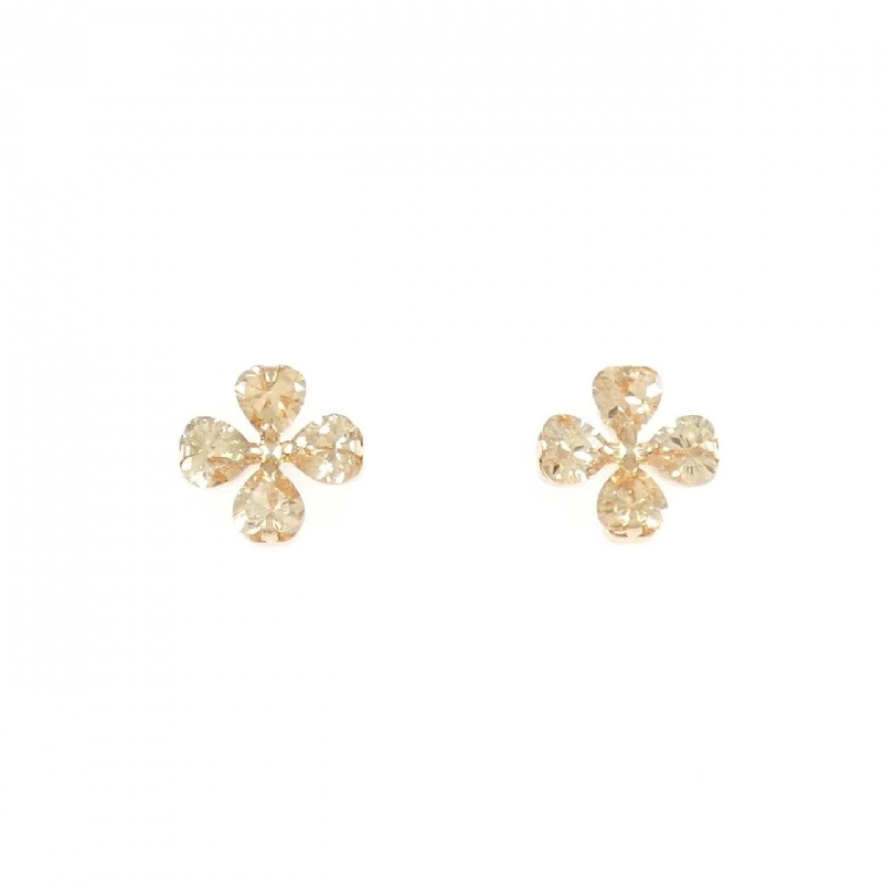 K18PG Bông tai Cubic - Hàng hiệu Chính hãng 869884