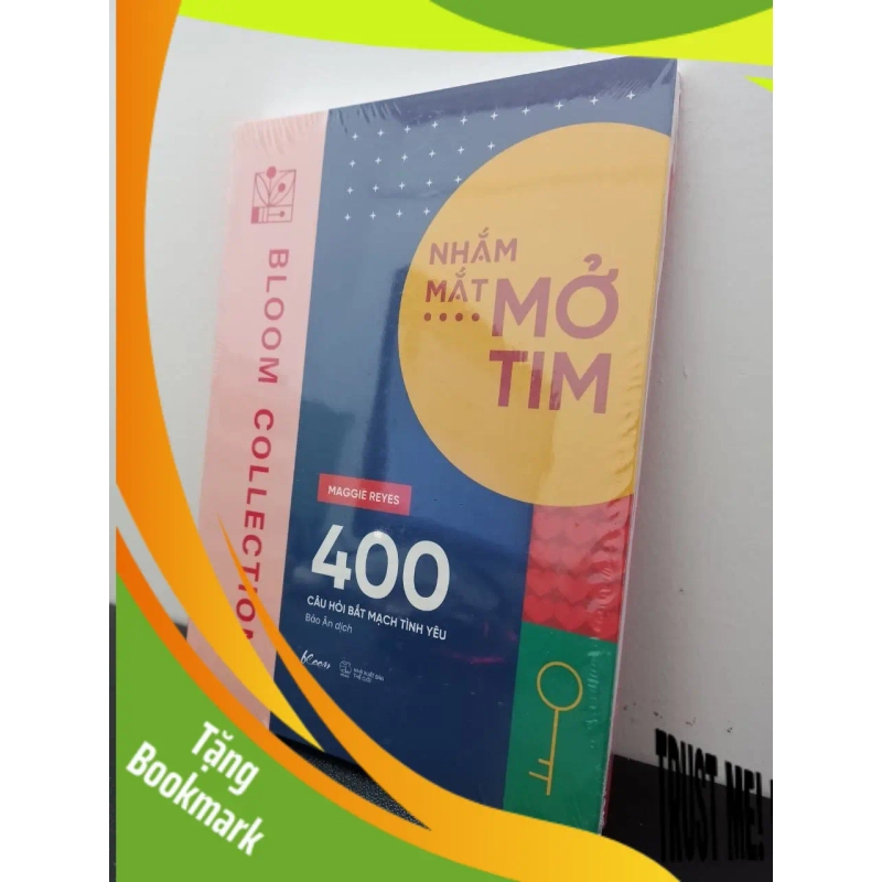 (TẶNG BOOKMARK) Nhắm Mắt - Mở Tim: 400 Câu Hỏi Bắt Mạch Tình Yêu Maggie Reyes New 100% RBK.ASB2702 949288