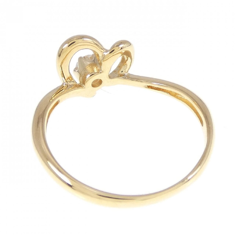 Nhẫn kim cương K18YG 0.1CT 673479