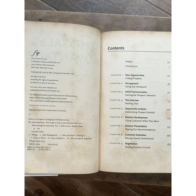 The Sales Advantage - J. Jeffrey Pfeiffer 730867