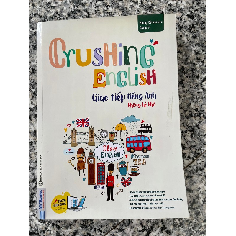 Sách - Crushing English - Giao Tiếp Tiếng Anh Không Hề Khó - Học Kèm App Online 22925