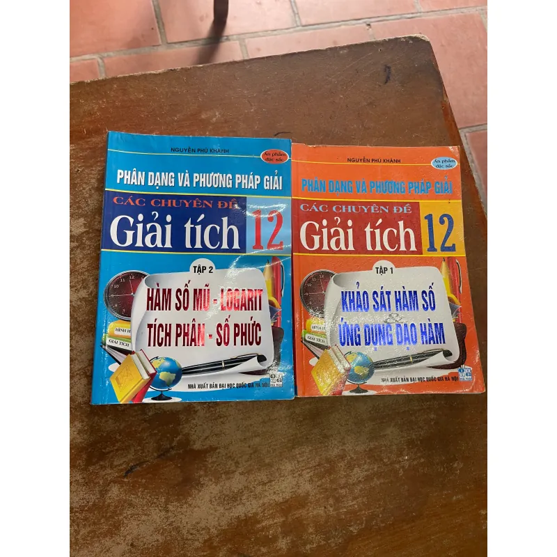 Phân loại và phương pháp giải các chuyên đề giải tích 12 - Nguyễn Phú Khánh mới 90% 733478
