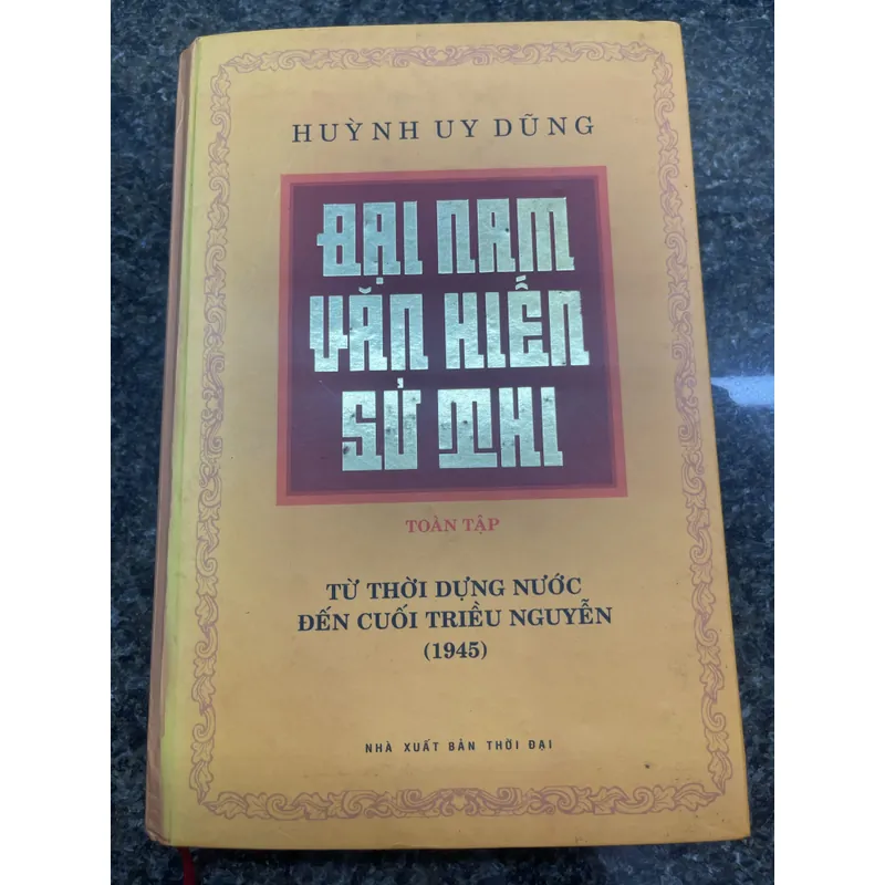 Đại Nam văn hiến sử thi Huỳnh Uy Dũng 720096