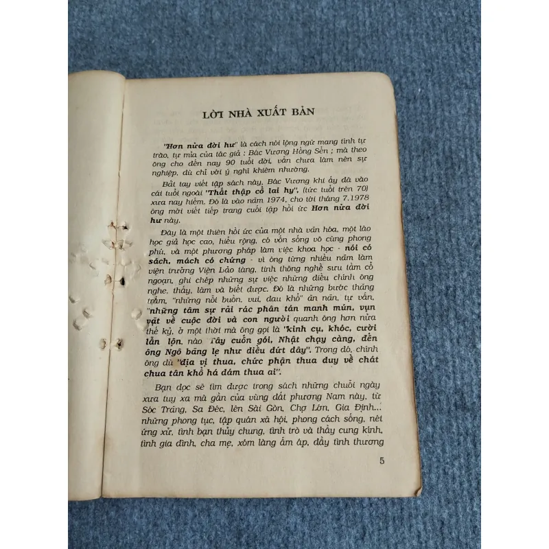 HƠN NỬA ĐỜI HƯ - VƯƠNG HỒNG SỂN 701931